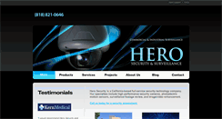 Desktop Screenshot of herocctv.com